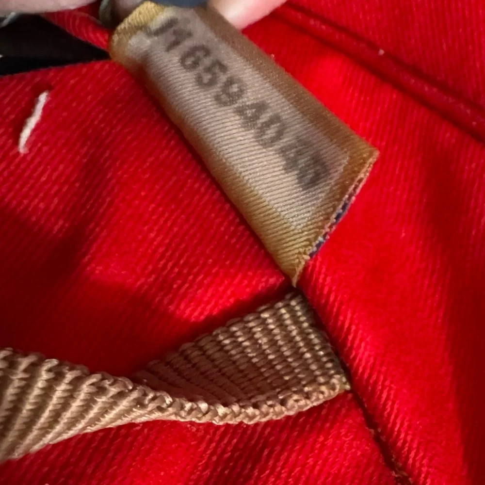 Dooney & Bourke Lizard Embossed Leather Domed Satchel | Brown Leather W/Strap - Picture 15 of 16